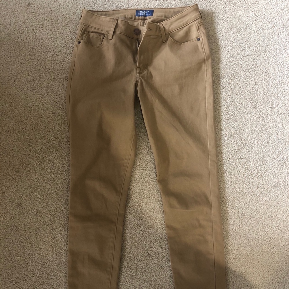 Mid-rise rockstar pants